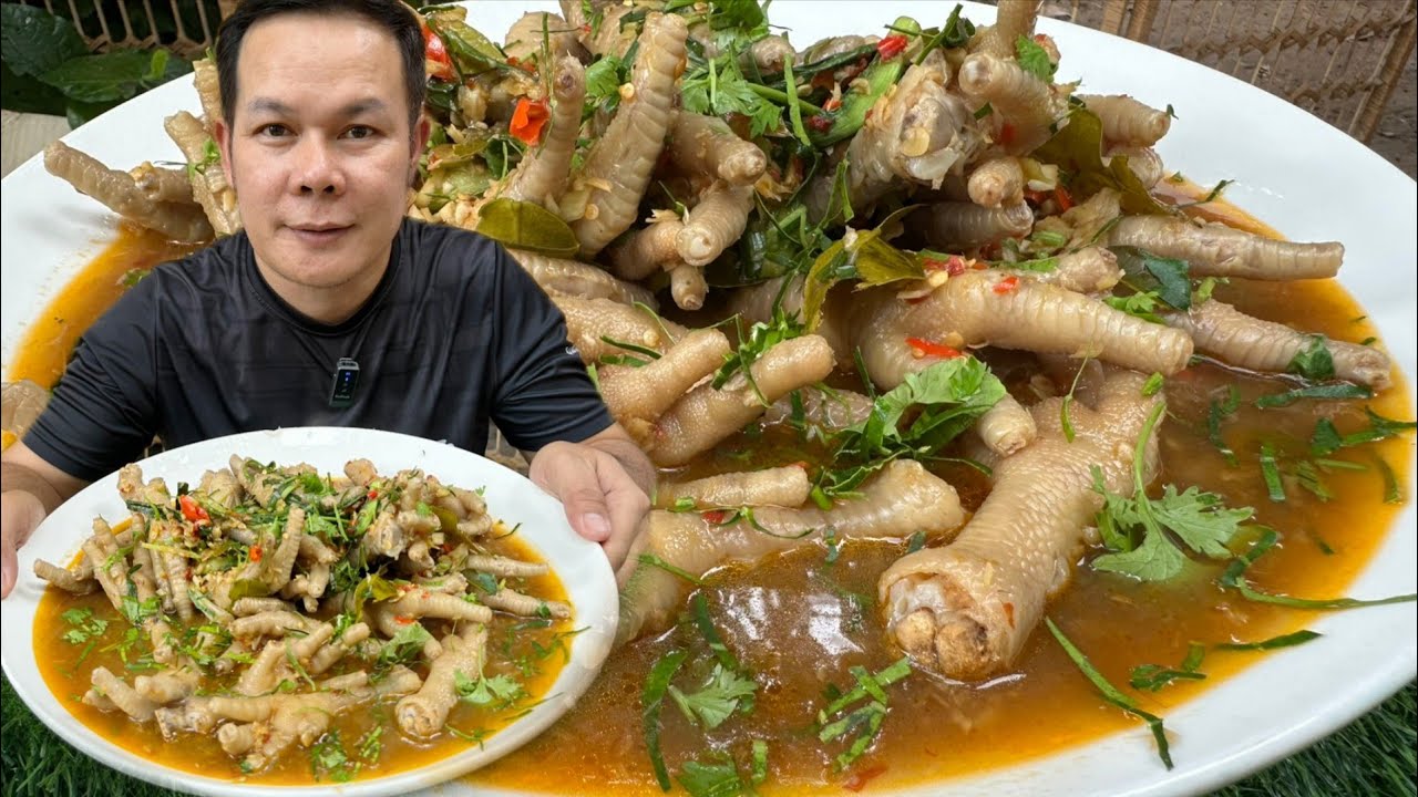 อู๋น้ำน้อตรีนไก่ สูตรแซ่บๆบอกเลยว่าเด็ดจริงๆทำกินง่ายๆ