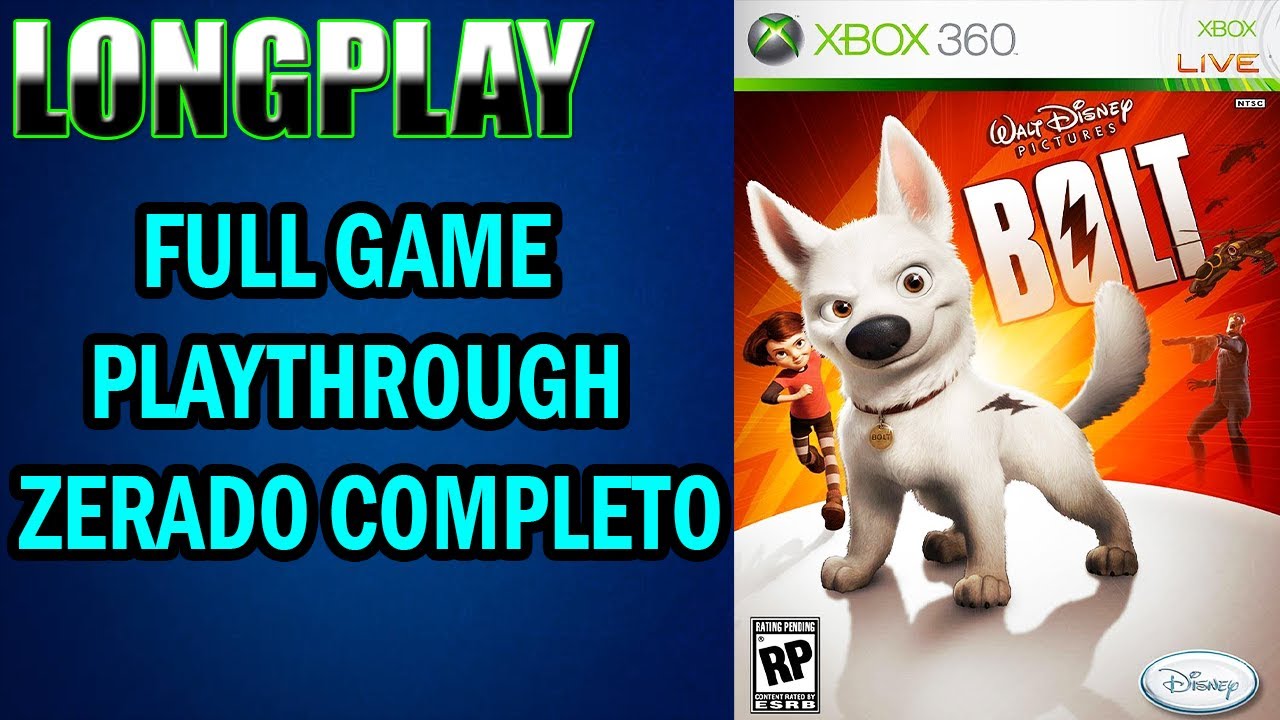 Longplay Disney Bolt [Xbox 360] Full Game Playthrough Zerado Completo