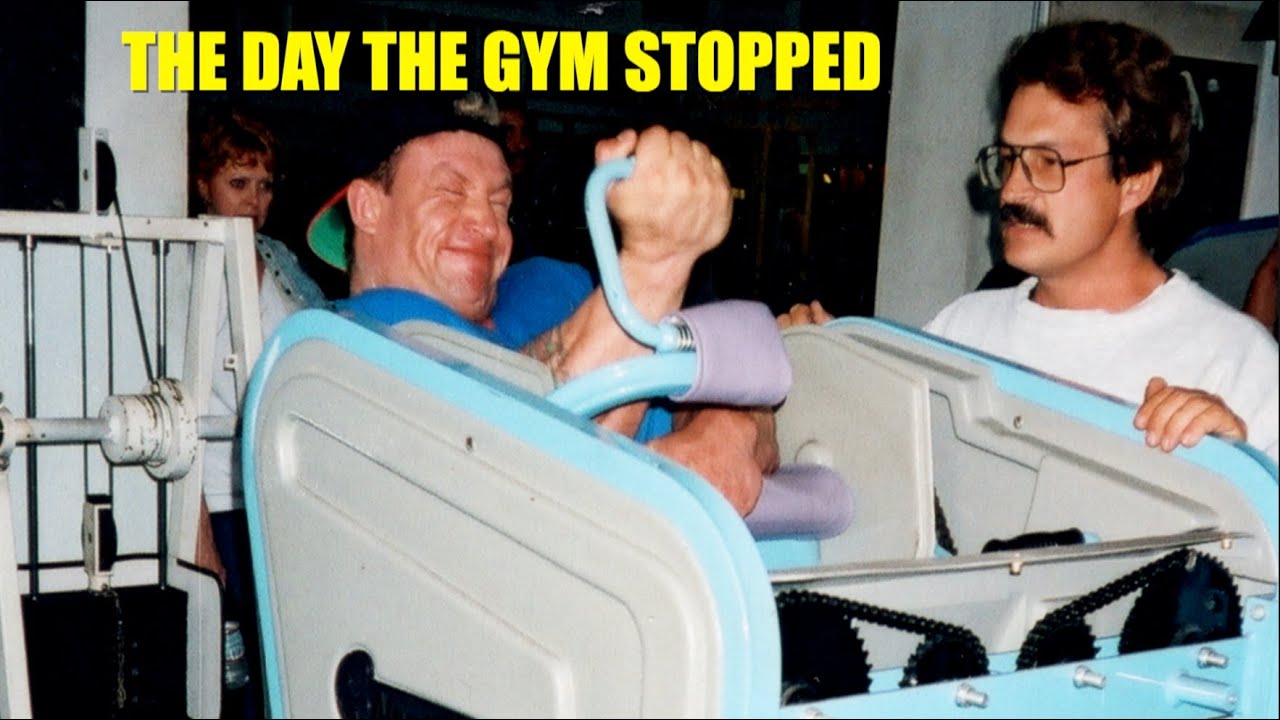 THE DAY THE GYM STOPPED: WHEN MIKE MENTZER TRAINED DORIAN YATES