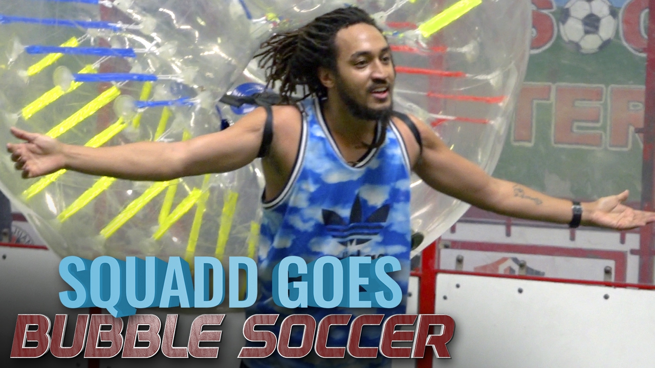 Playing Bubble Soccer | All Def