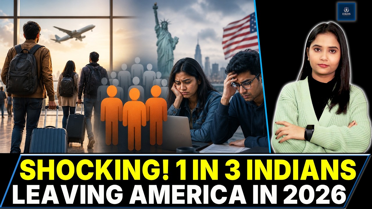 Why Indians Are Leaving America In 2026-  H1B Crisis Real Reasons | Return To India | EIKOS Global