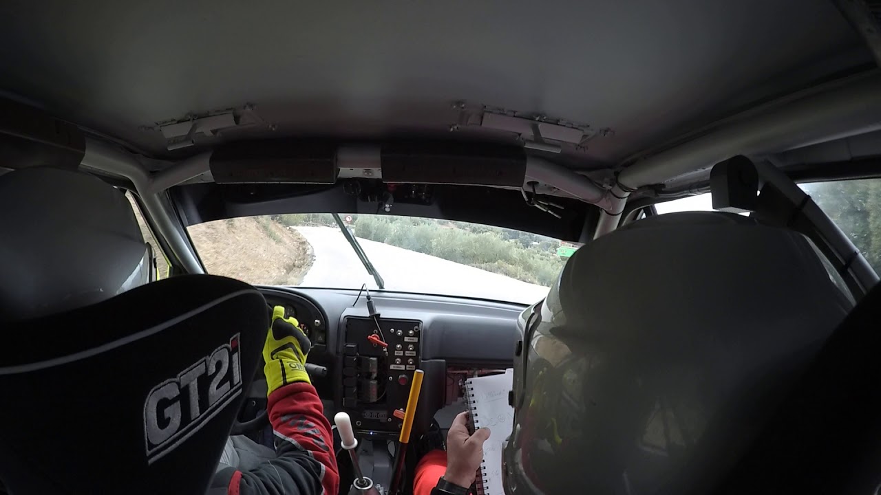 Mario morillo Citroën ax última manga rally crono Castillo de Locubin