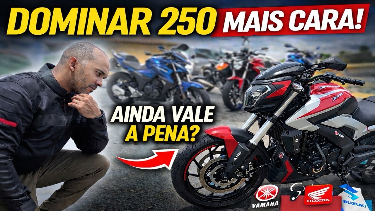 🚨A Bajaj Exagerou no Preço da Dominar 250? Opinião Sincera de Dono