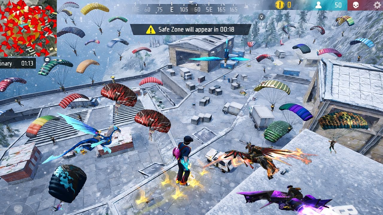 SCAR+Mp5 44Kills 💪 90%Headshot Rate ⚡| Solo Vs Squad Full Gameplay | FREE FIRE