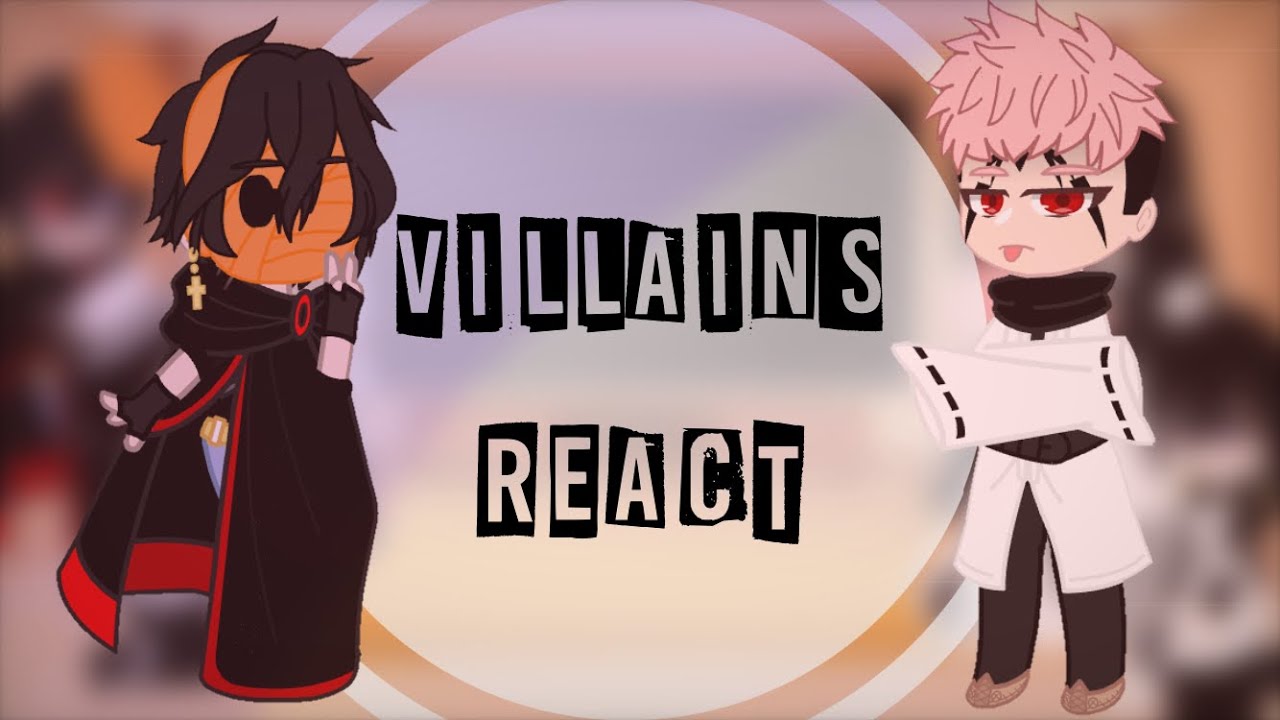 ||~ Villains React ~|| 🇧🇷/🇺🇸 ||~ Yui San ~||