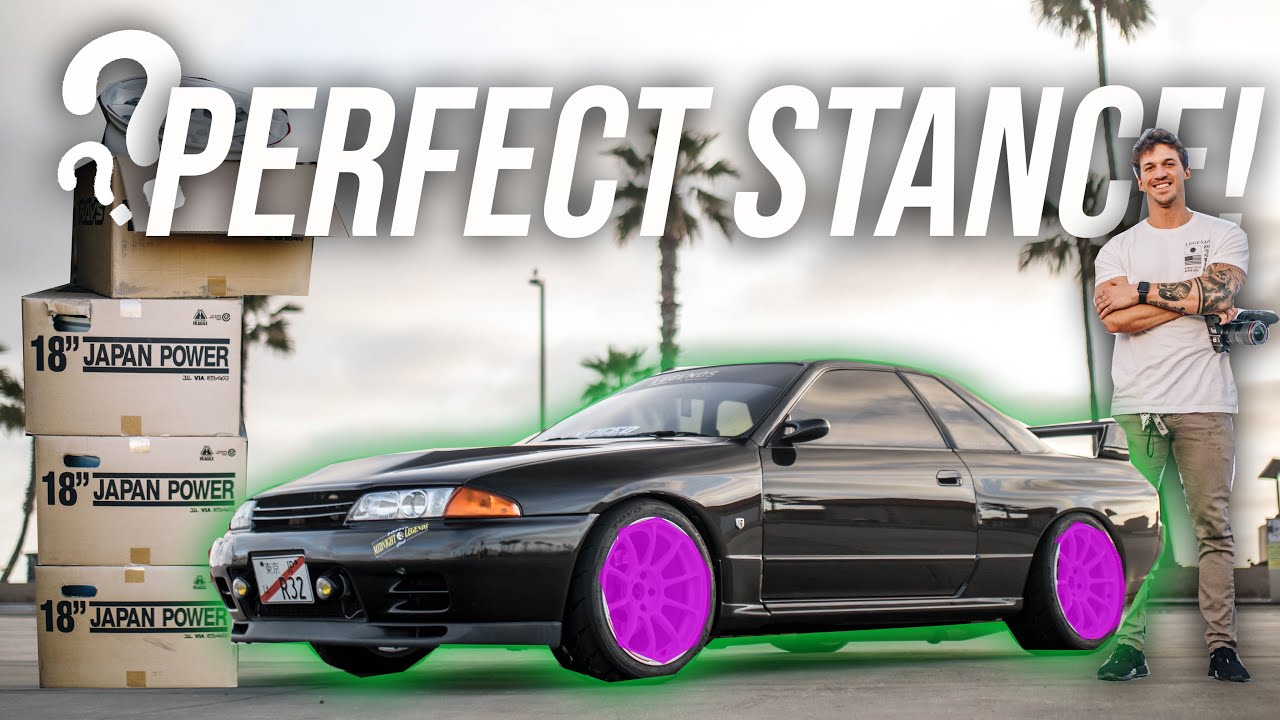 R32 GTR GETS AGGRESSIVE NEW WHEELS & TIRES! | R32 GTR BUILD SERIES EP. 1
