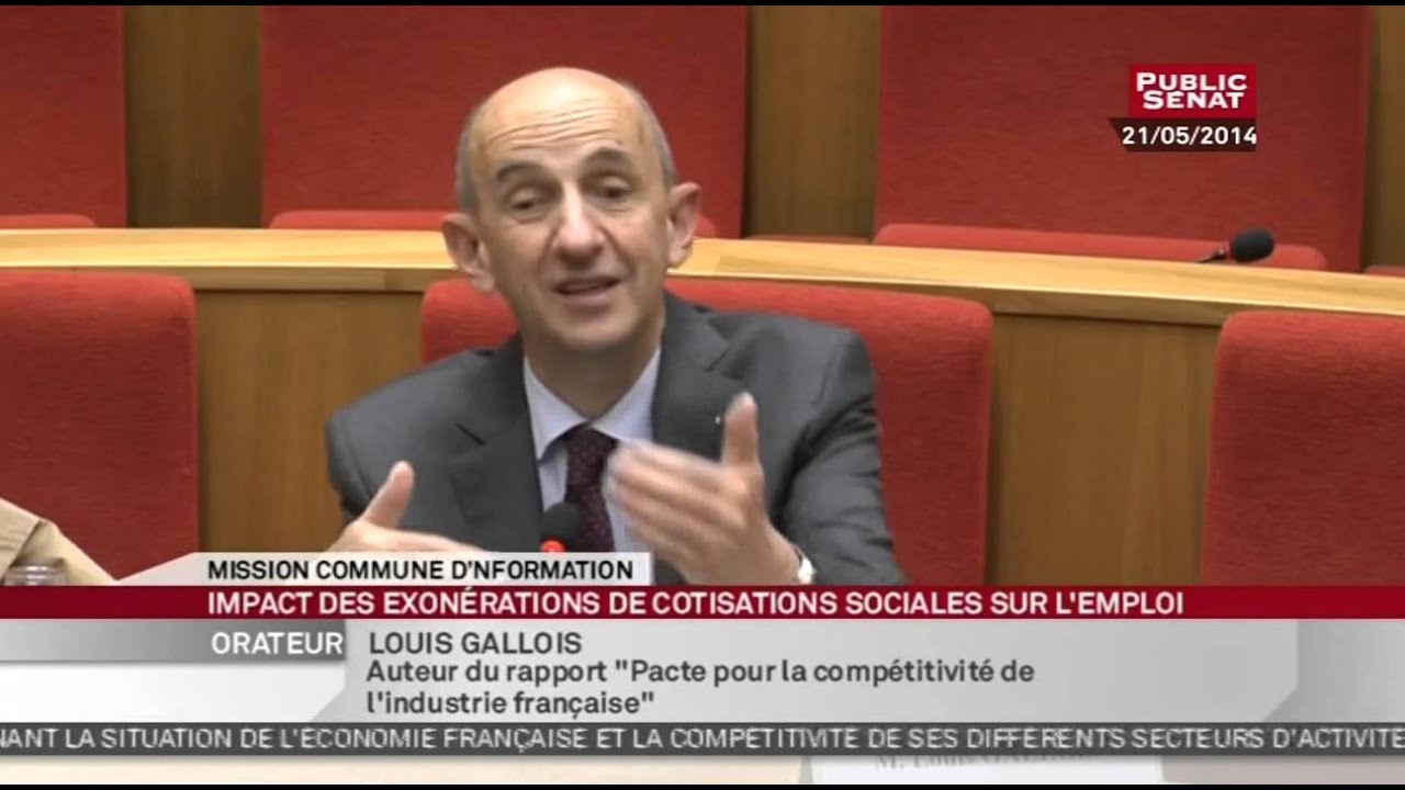 M  Louis Gallois et Henri Sterdyniak   Audition