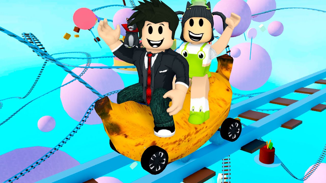 TRENZINHO DE BANANA | Roblox - Create a Cart Ride