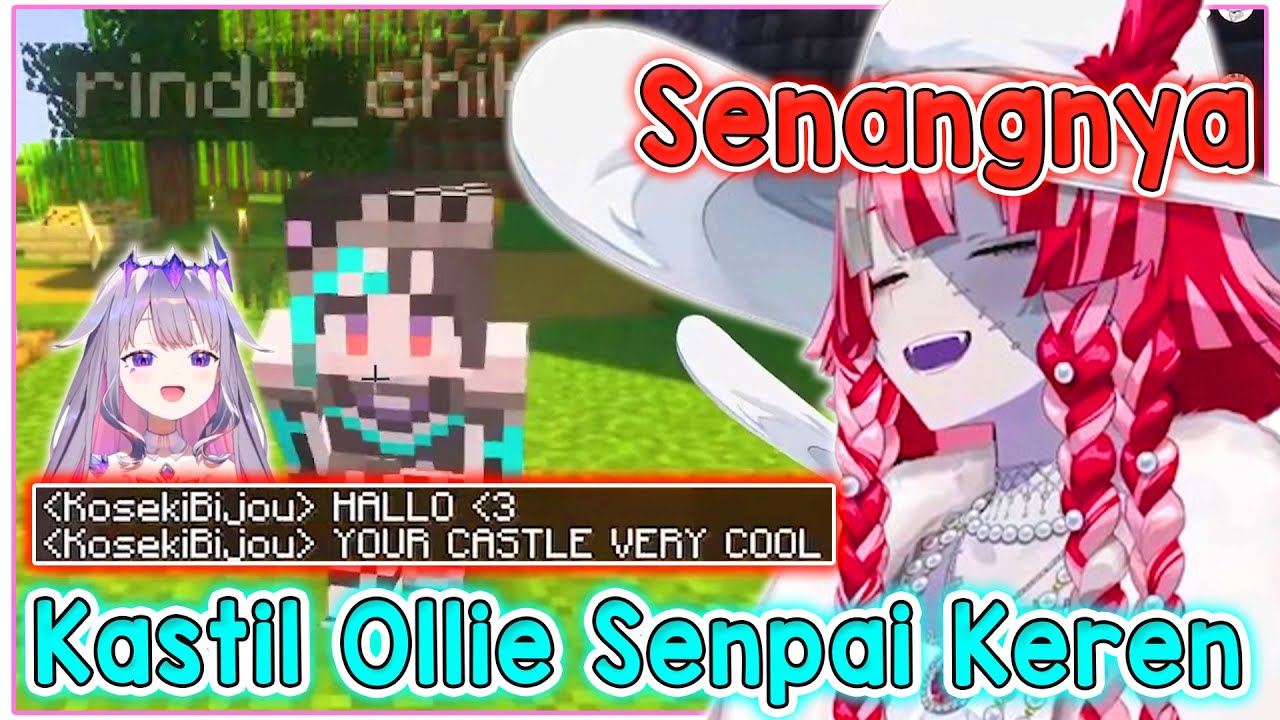 Oliie Senang Chihaya Datang Berkunjung Untuk Mencari Referensi, Kastil Ollie Banyak Yang Suka..