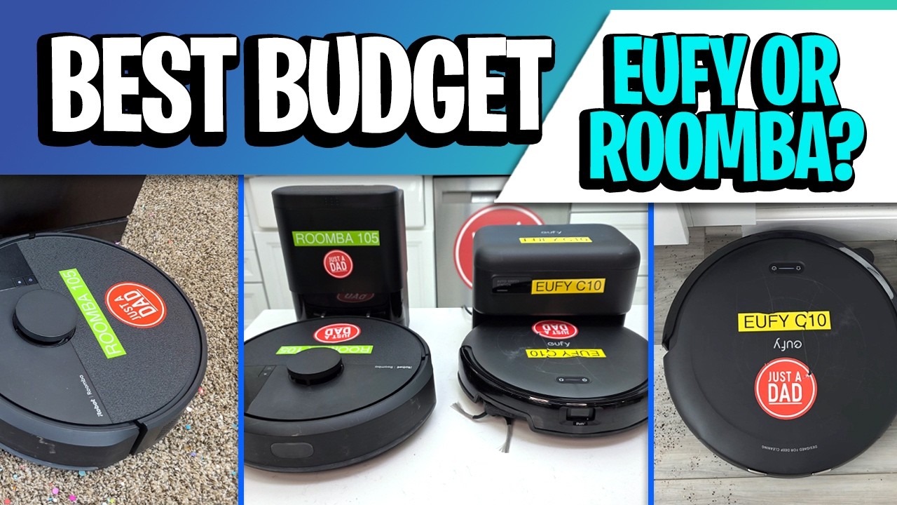 Roomba 105 vs Eufy C10 Robot Vacuum COMPARISON Who Is Best Budget Review