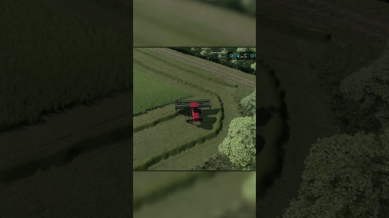 Cutting Grass with a Swather?