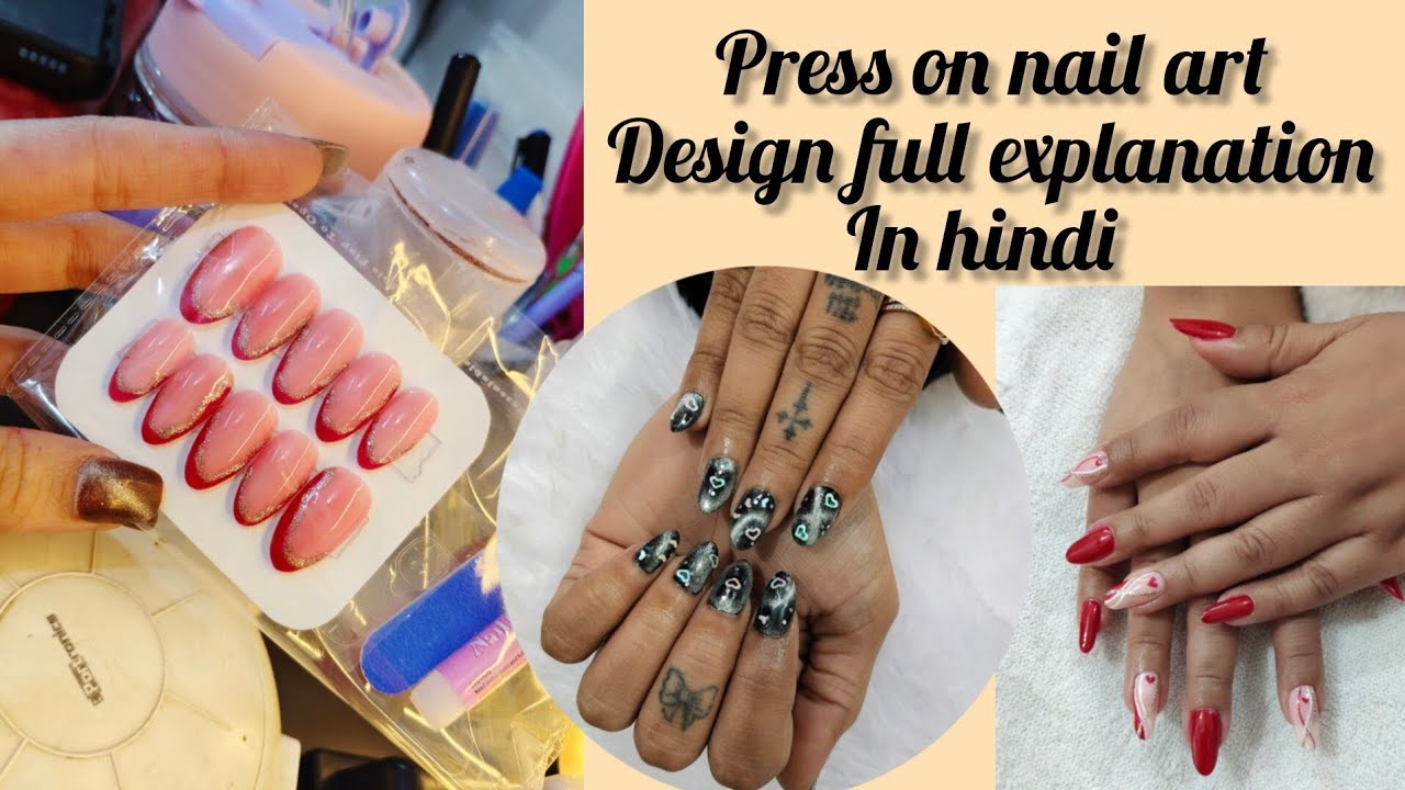 How to make press on nails || press on nails full tutorial step by step 