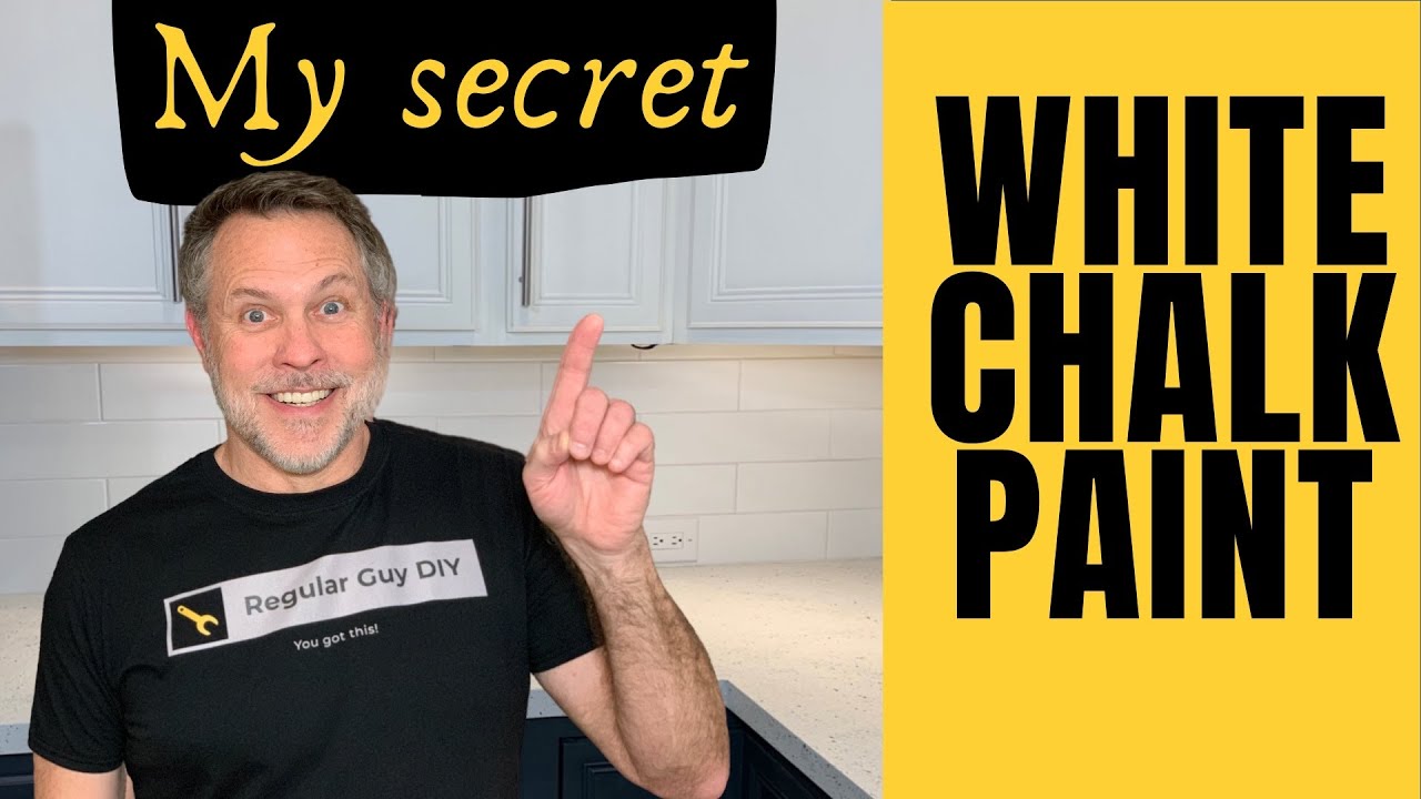 DIY Cabinet Painting with White Chalk Paint | Must See! | Kitchen Makeover Series Part 1