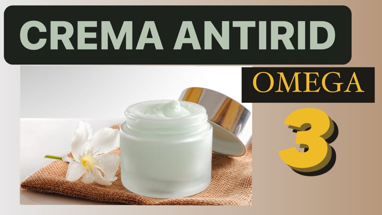 Cu doar 2 ingrediente facem o crema antirid cu Omega3, o crema hidratanta pentru fata sau corp.