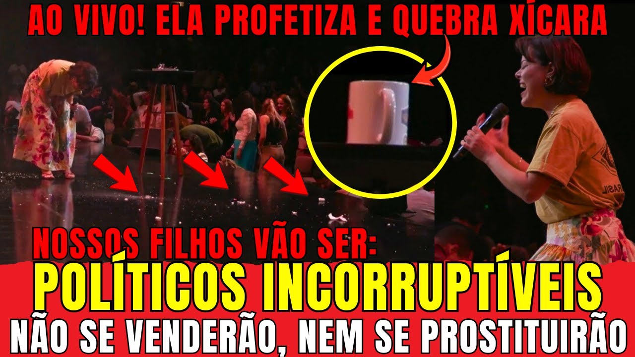 ANA PAULA VALADÃO PROFETIZA AO VIVO NO REVIVAL NIGHT THE SEND BRASIL 2026 É CHOCANTE E DE ARREPIAR!