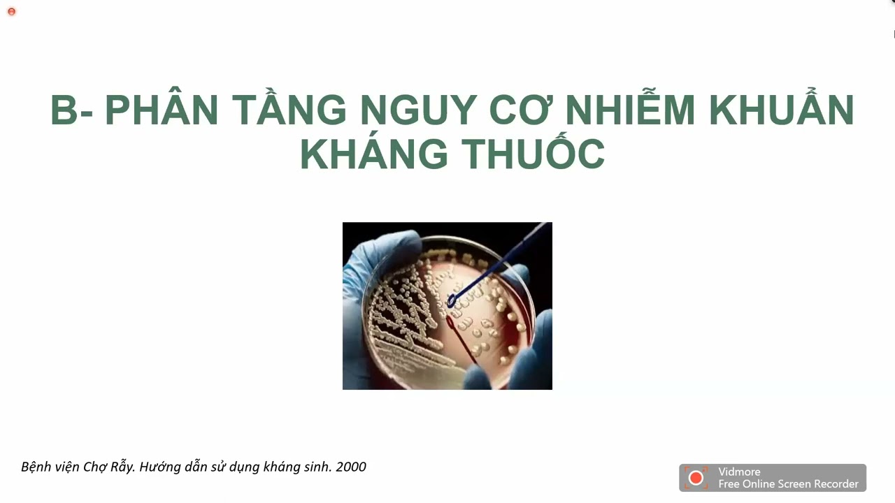 Nguyên tắc sử dụng kháng sinh | PGS. TS. Đỗ Duy Cường