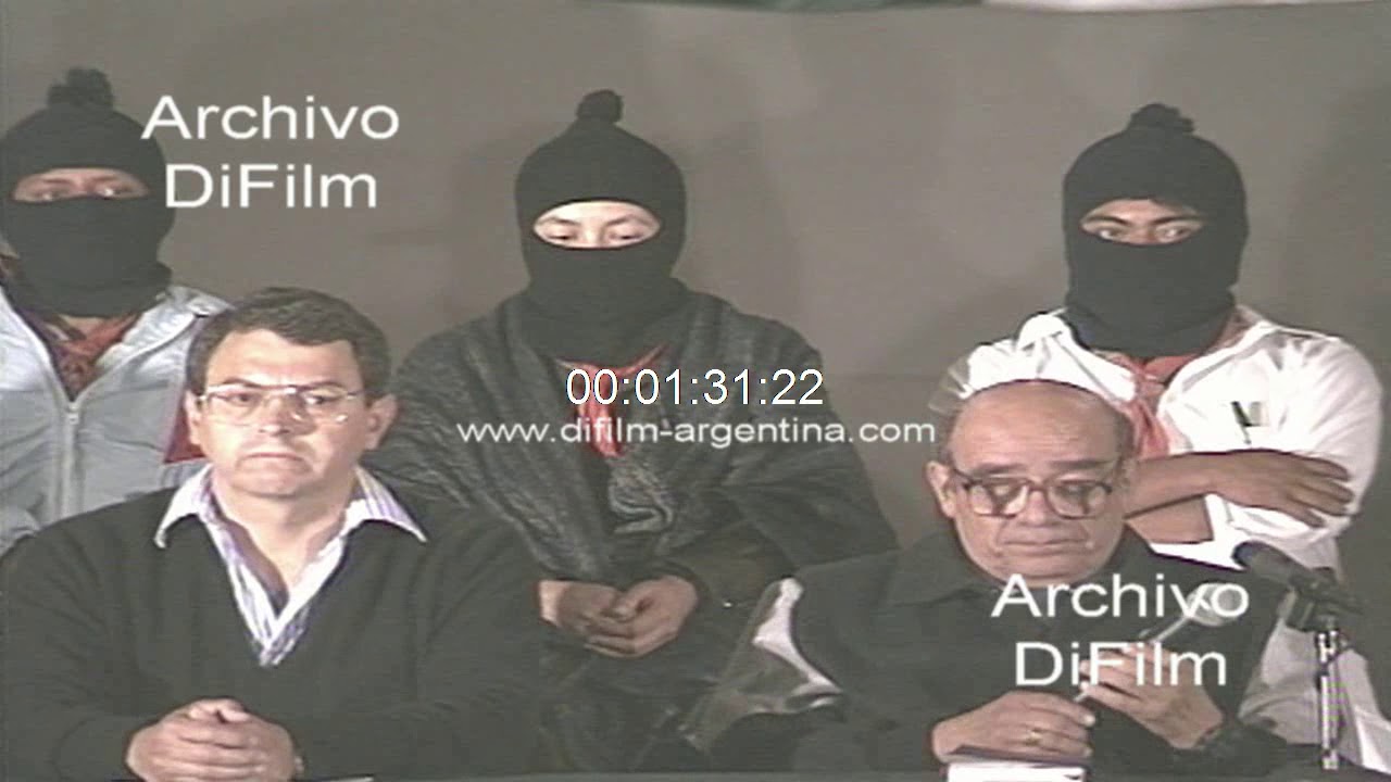 Samuel Ruiz- subcomandante Marcos - Conferencia Zapatista 1994