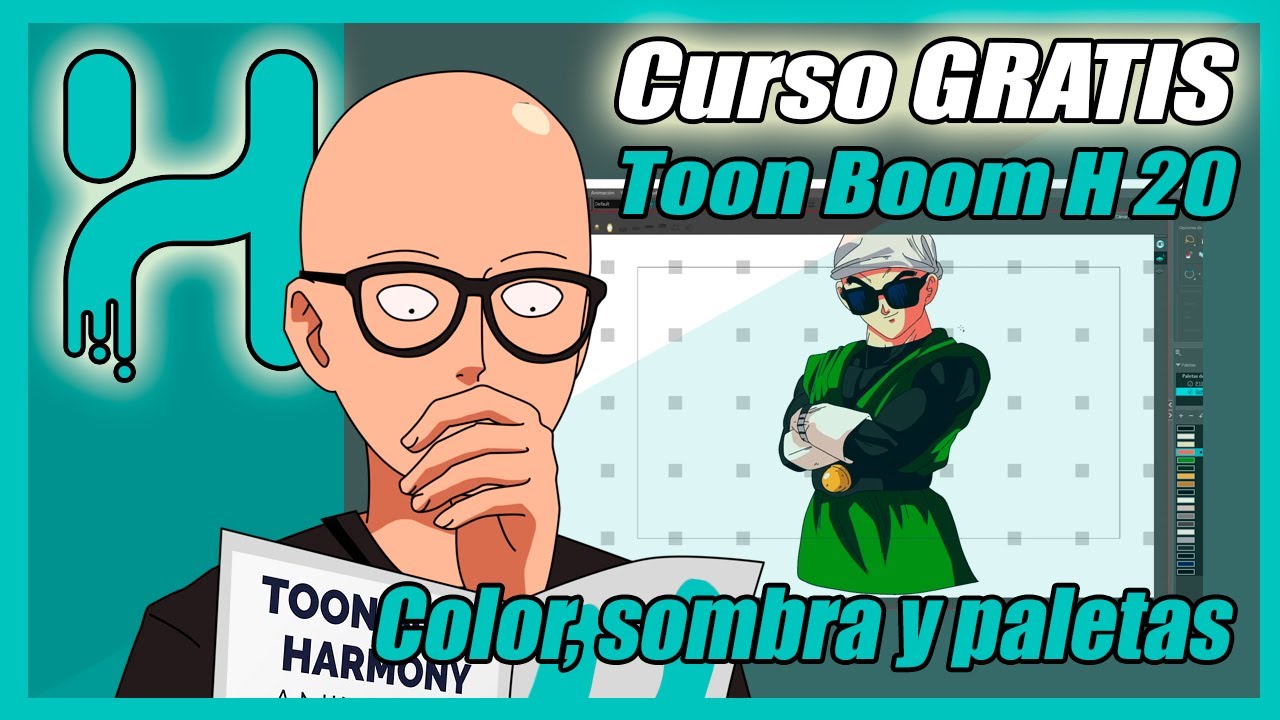 ✅ Color, sombra y paletas - 07 - Toon Boom Harmony 20 Tutorial Español