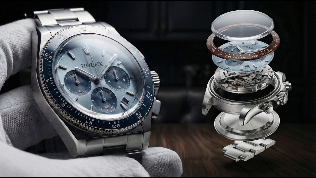 Inside the $120,000 Rolex Daytona Platinum — Full Luxury Assembly (Step by Step)
