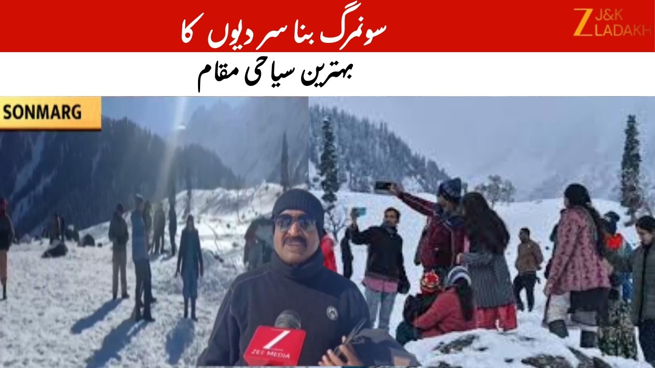 Sonmarg Turns Into Winter Wonderland! Tourists Flock After Fresh Snowfall