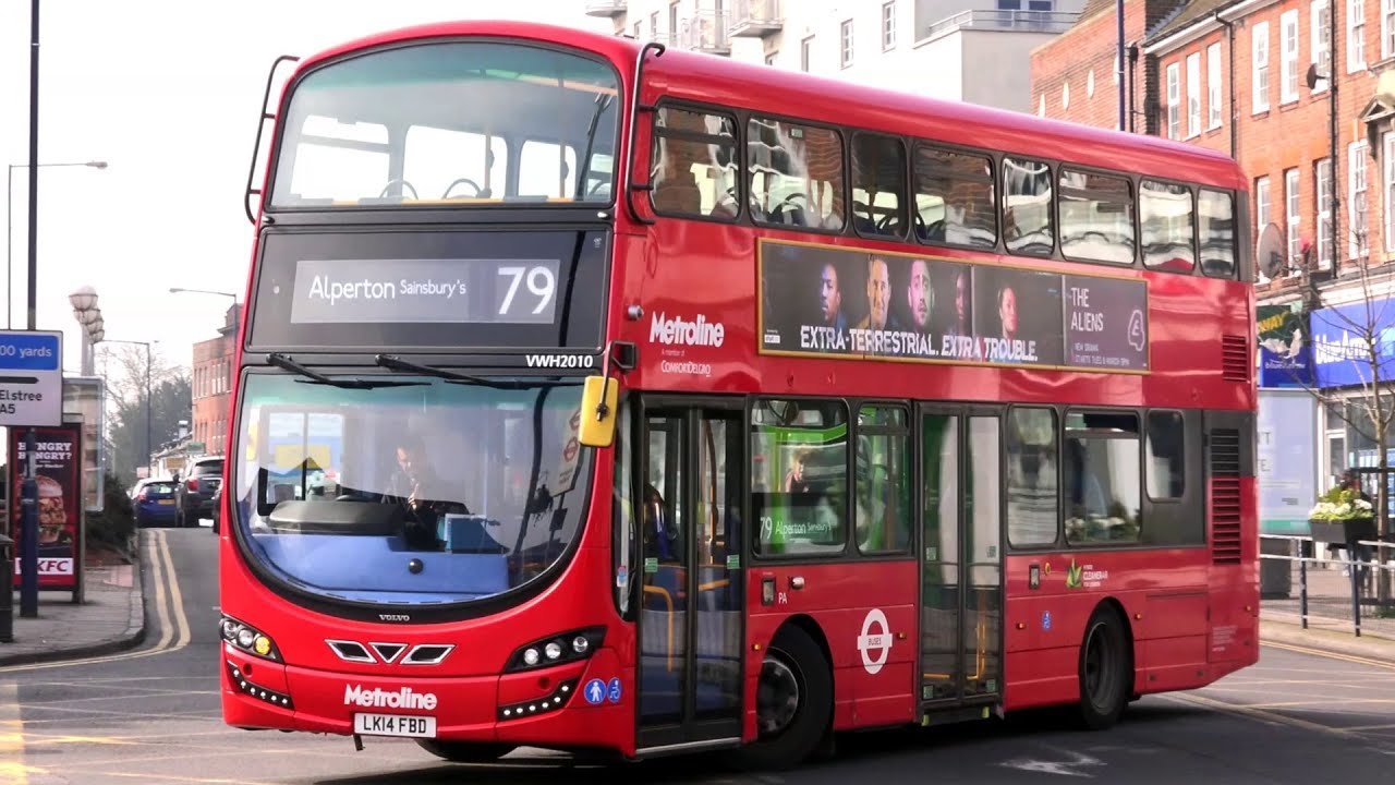 London Buses - Metroline Scrap Book - Volvo and Wrightbus
