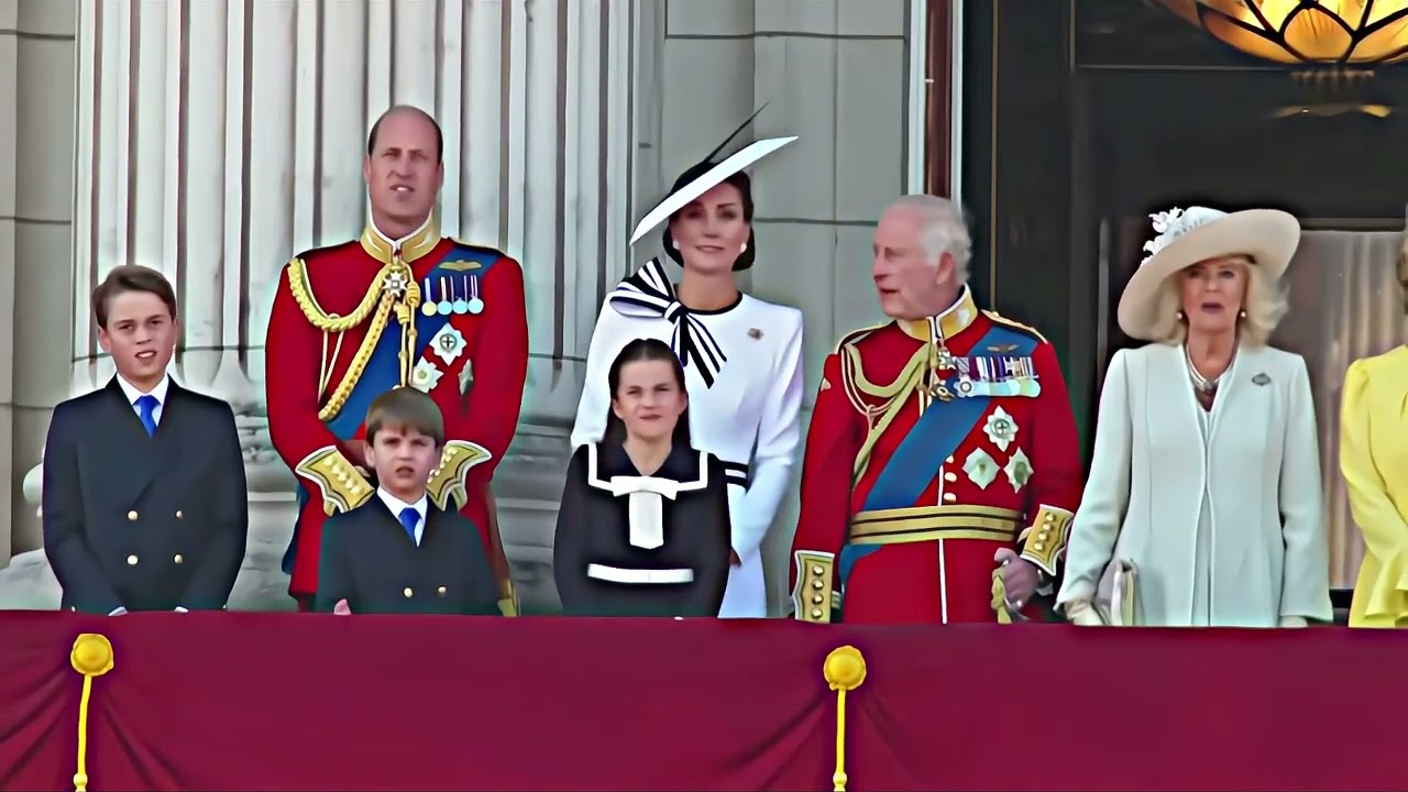 Wales Family at Trooping Color Parade 2024 scenepack (with quality and coloring)