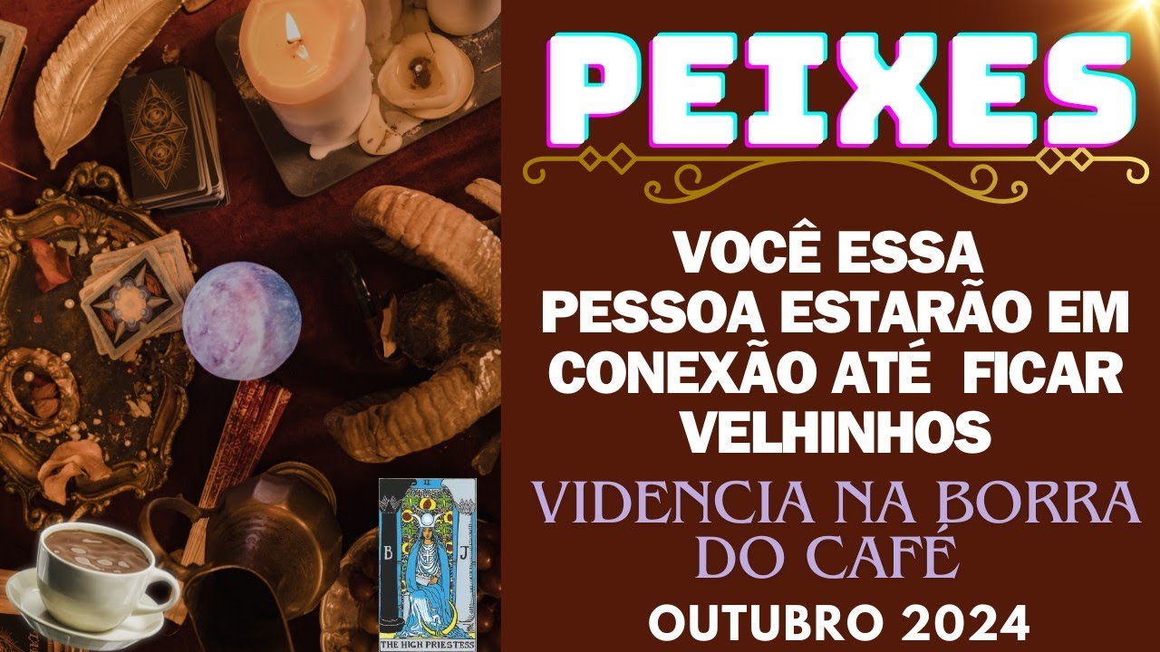 ♓🎁PEIXES VOCÊ E ESSE HOMEM/MULHER ESTARÃO EM CONEXÃO ATÉ FICAR VELHINHOS