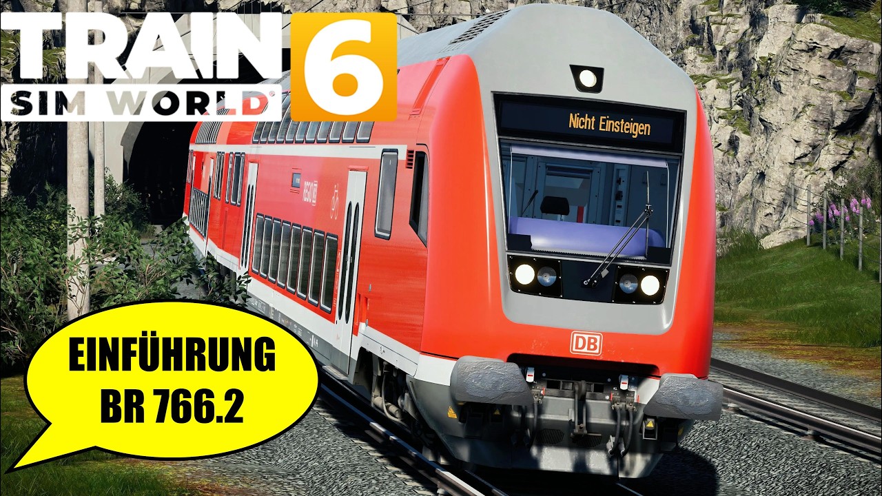 TSW 6 | BR 766.2  Einführung | Wie fährt man die BR 766.2 DBpbzfa | Ohne Kommentar