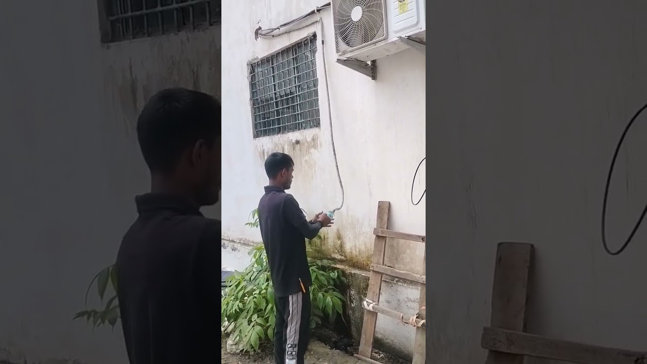 AC service technician video #ac  #acrepair #motivation #hvacservice #repair #acservice #electrician