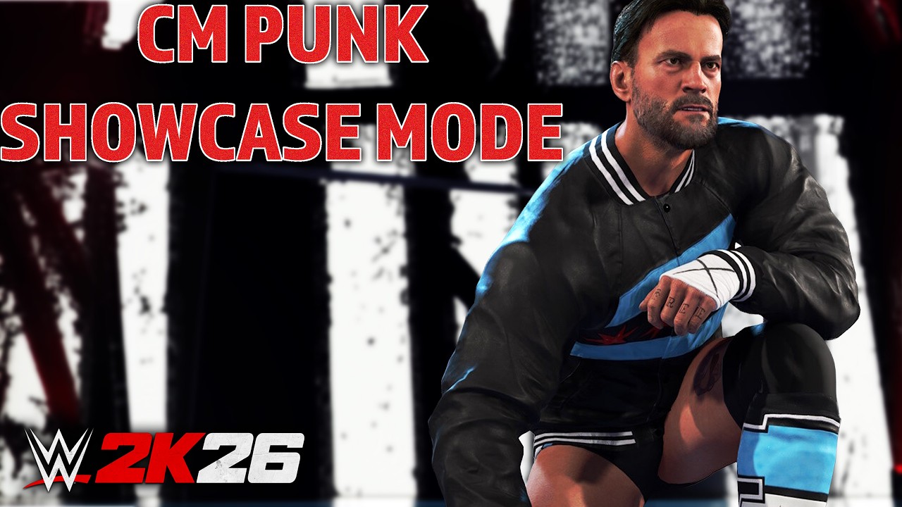 WWE 2K26 | CM Punk | SHOWCASE MODE | #1 | ஷோகேஸ் மோட் | தமிழ் | Live Thanjai Gaming