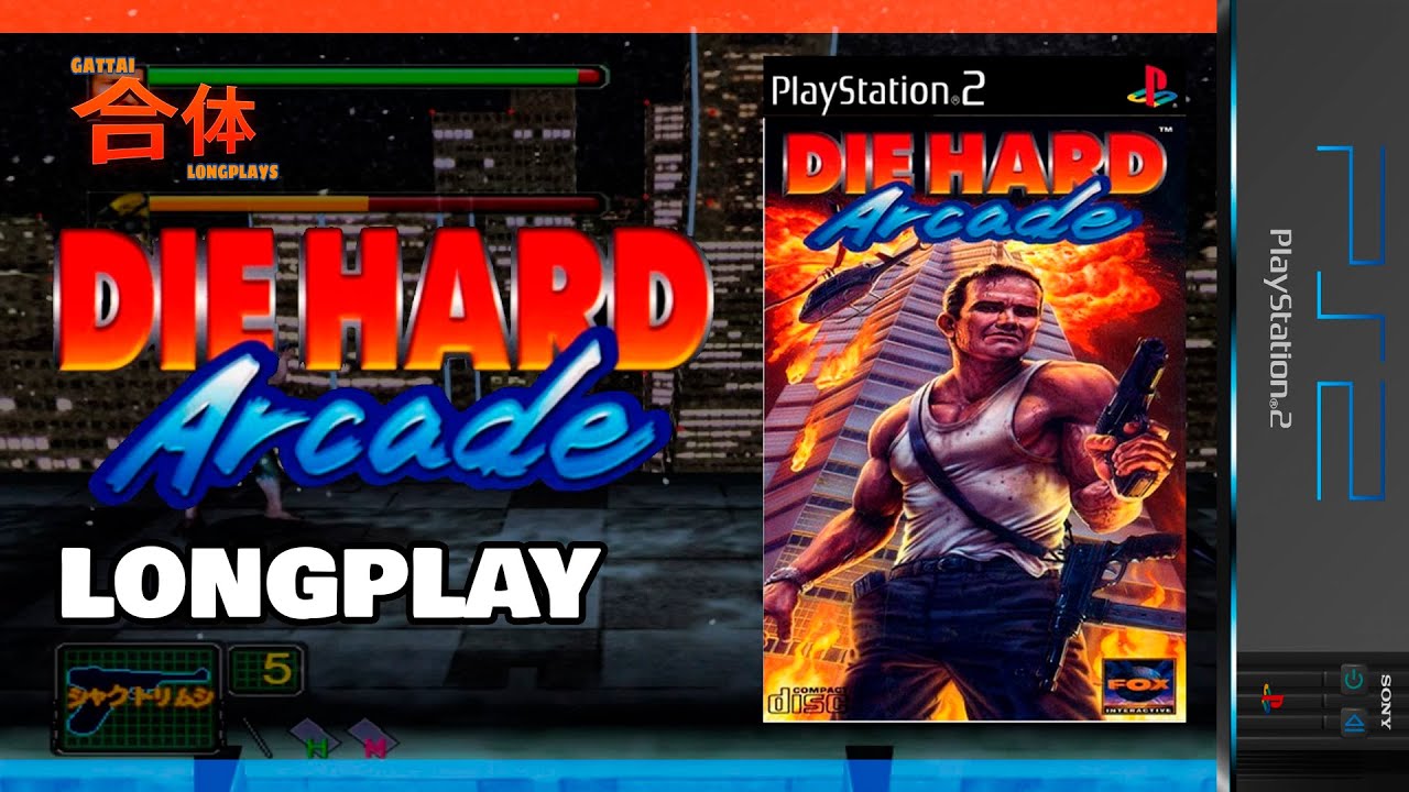 [91] Dynamite Deka/Die Hard Arcade (PS2) Longplay