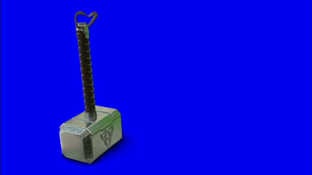 Thor HAMMER (Blue Screen) || VFX GURU
