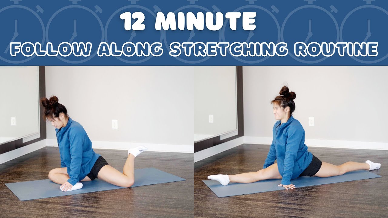 12 MINUTE STRETCHING ROUTINE | LOWER BODY