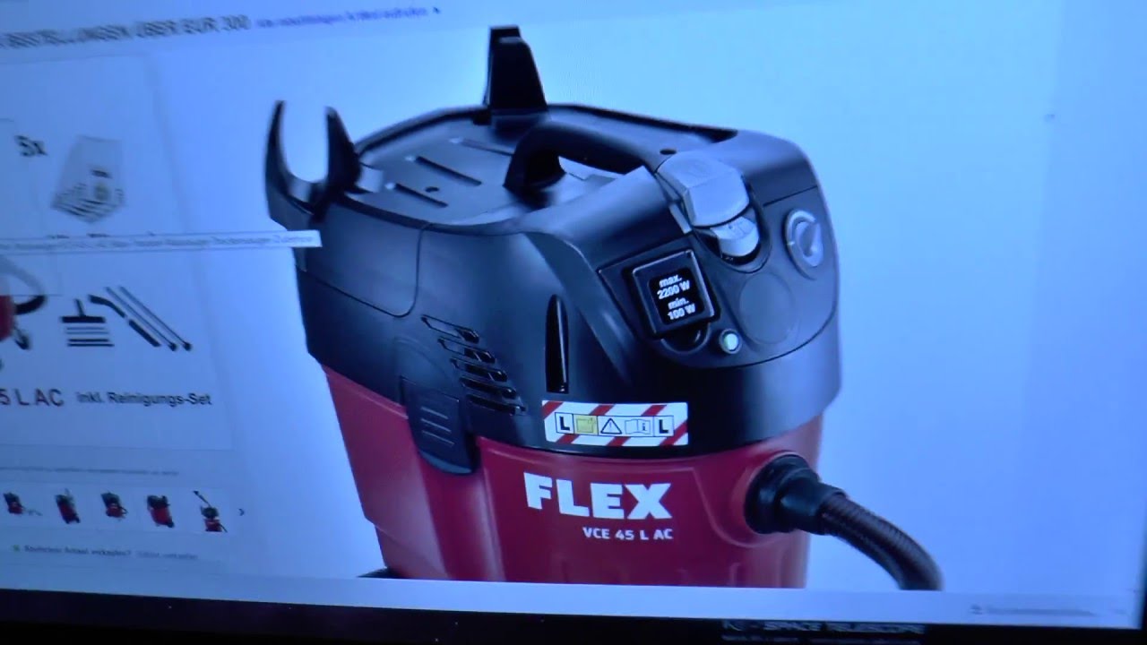 Flex Baustellenstaubsauger VCE 45 L AC или K&auml;rcher NT 45/1 Tact Te Ec