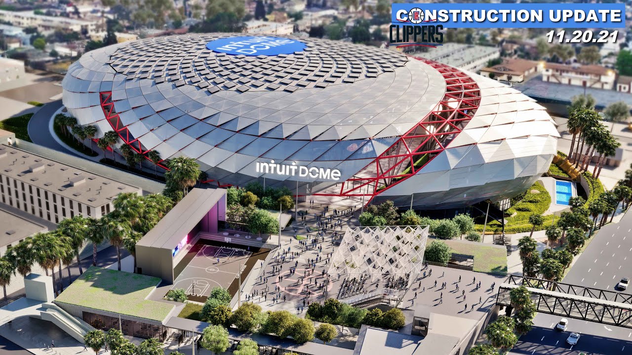 LA Clippers $2 Billion Intuit Dome Construction Update Inglewood 11.20.21