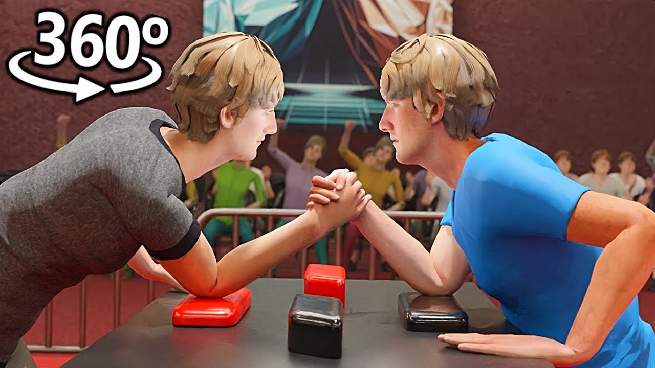 Arm Wrestling in 360&deg; | VR / 4K