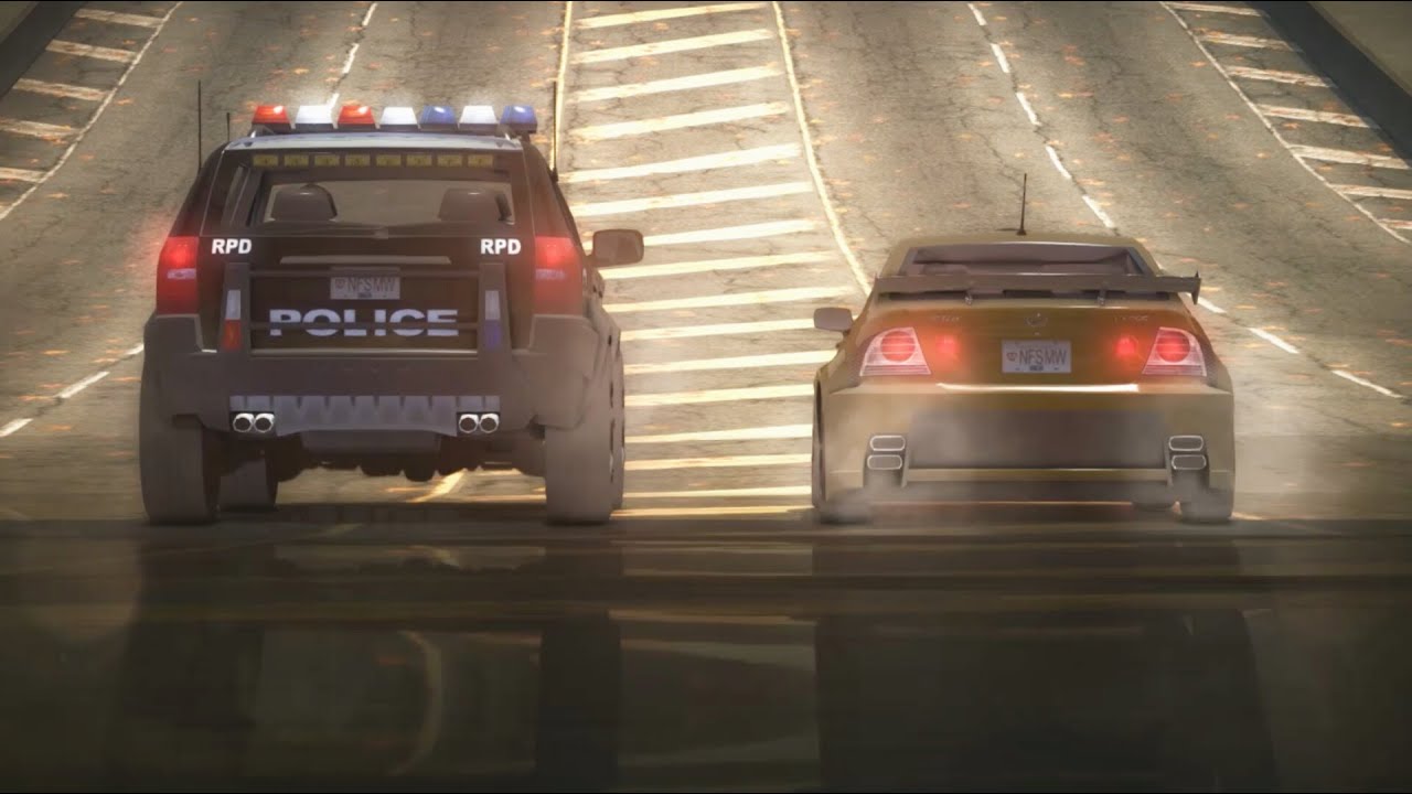 COP HEAT7 Vs Taz - Need For Speed Crazy Wanted 2005
