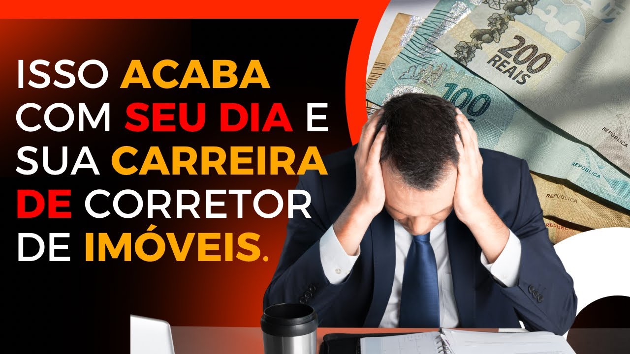 COMO DIMINUIR A PREOCUPAÇÃO CORRETOR DE IMÓVEIS!