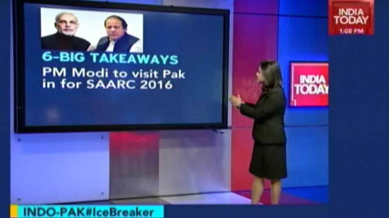 Modi Accepts Invitation To Pakistan During SAARC Summit