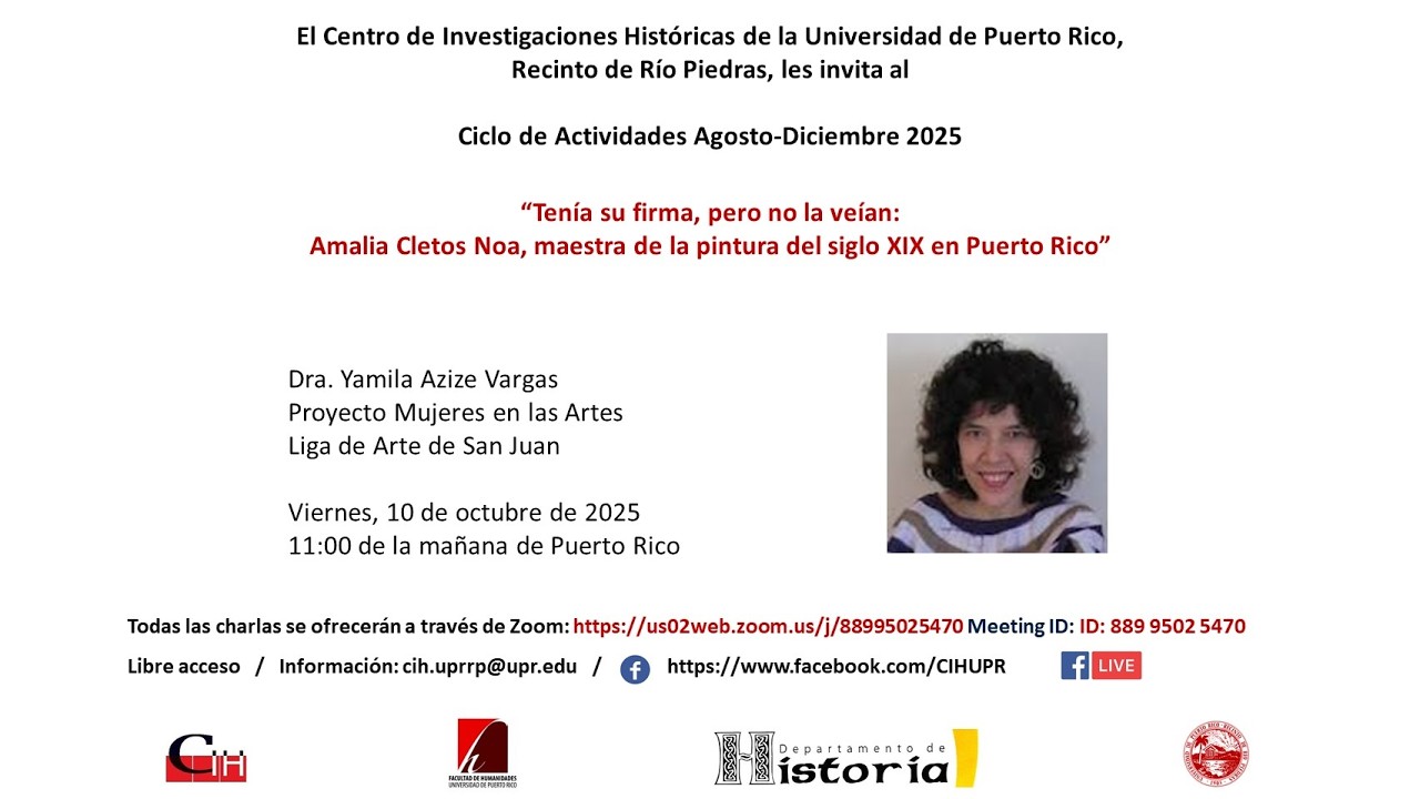Tenía su firma, pero no la veían: Amalia Cletos Noa, maestra de la pintura del s. XIX en Puerto Rico