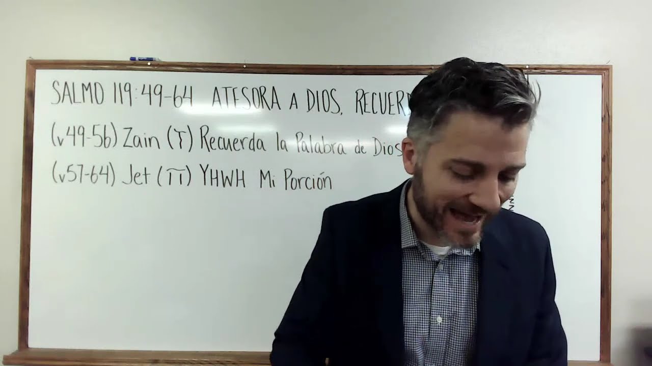 Salmo 119: 49-64 Atesora a Dios, recuerda Su palabra