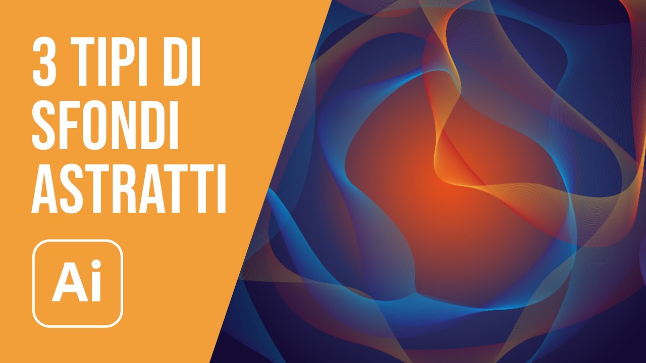 3 Sfondi astratti spettacolari che puoi creare in 5 minuti con Illustrator