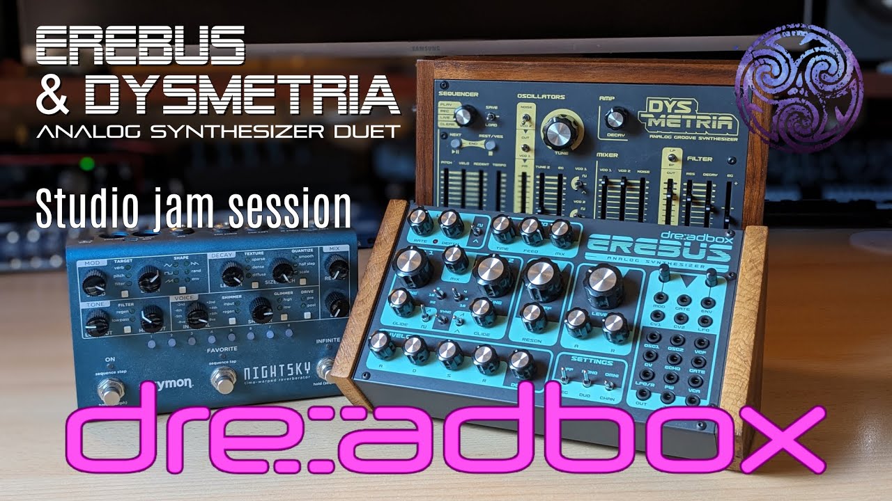 Dreadbox Erebus & Dysmetria - ambient trance studio jam session (feat. Strymon Nightsky)