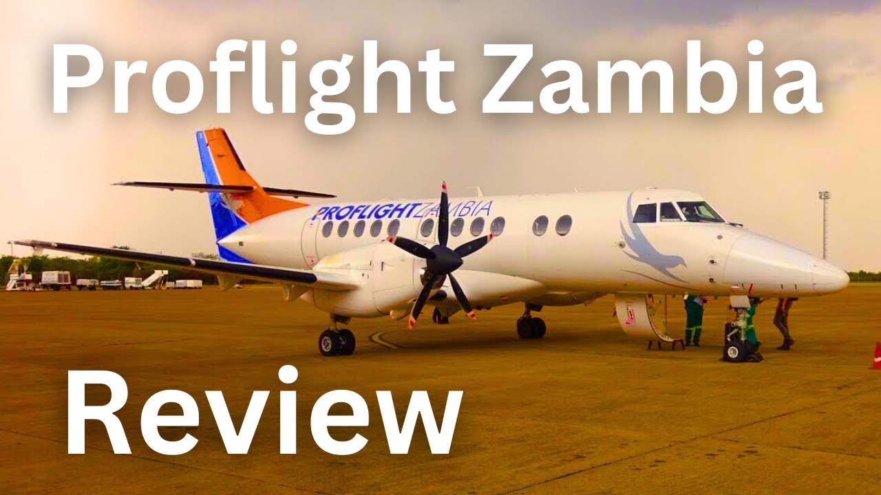 My First Local Flight | Lusaka - Ndola | Proflight Zambia
