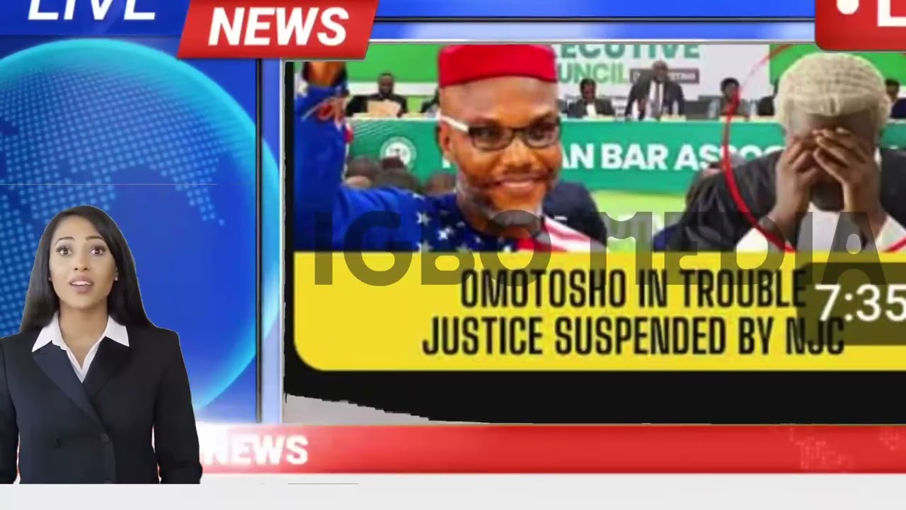 Justice Omotosho Faces  Petition as NJC Reviews Kanu Case
