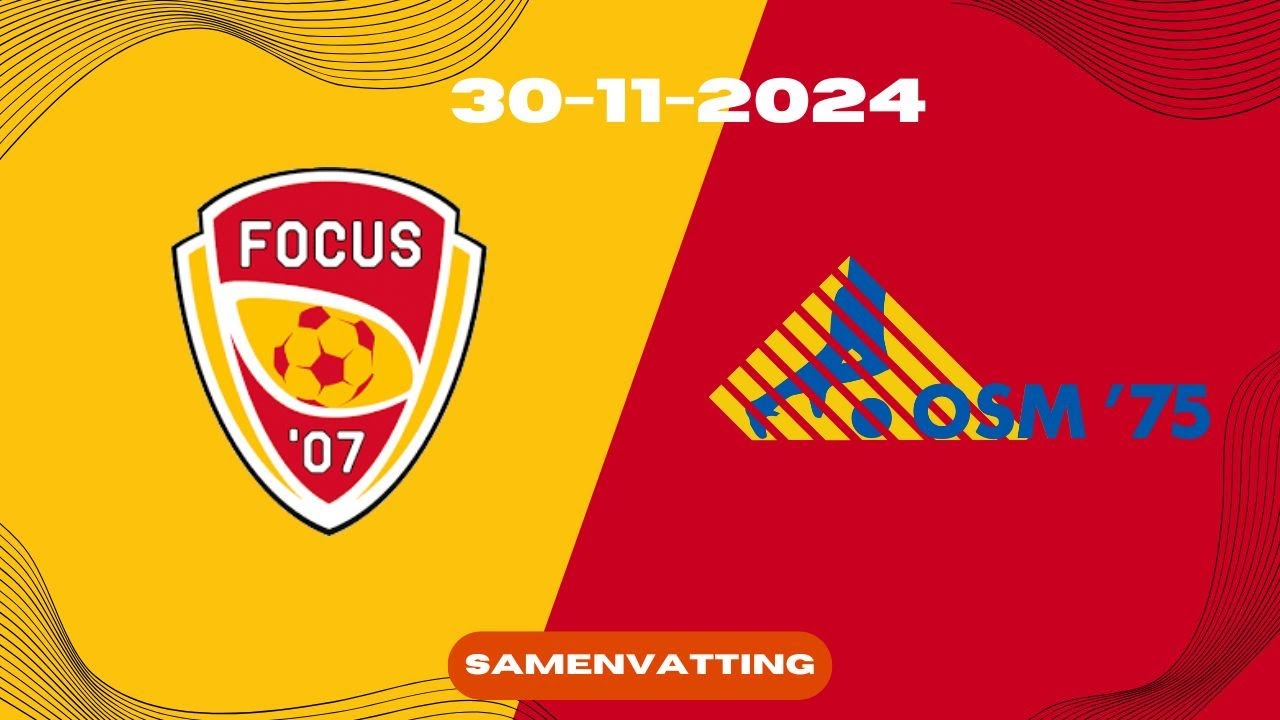 Teleurstellende Middag | Focus'07 1 - OSM'75 1 | Samenvatting