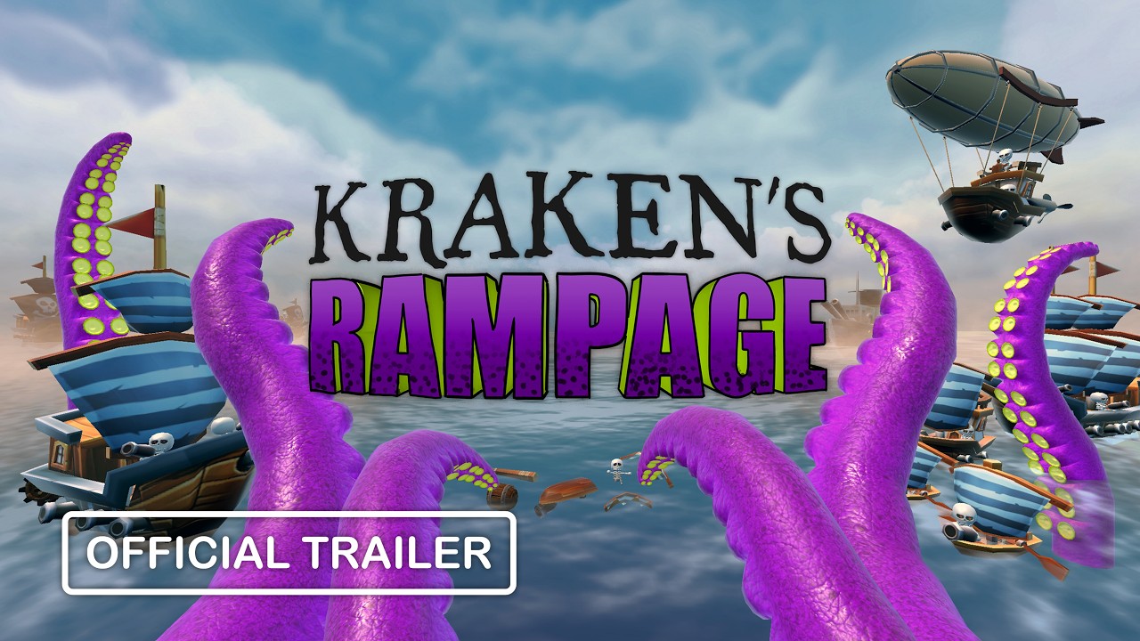 Kraken's Rampage | Official Launch Trailer | Meta Quest Platform #metaquest #kraken