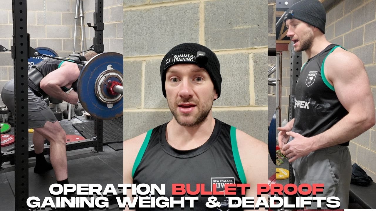 MENS ONLINE COACH DOES POWERLIFTING / OPERATION BULLET PROOF / GAINING WEIGHT & PAUSE DEADLIFTS
