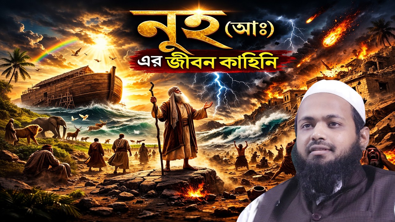 নূহ (আঃ) এর জীবন কাহিনী ও কওমের পরিণতি | Mufti Arif Bin Habib | আরিফ বিন হাবিব