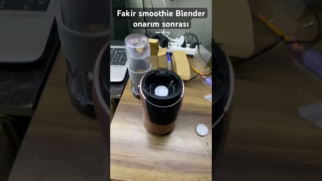 Fakir smoothie onarım sonrası